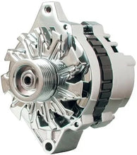 Load image into Gallery viewer, Power Master Chrome 140 Amp Small Delco Alternator 37803