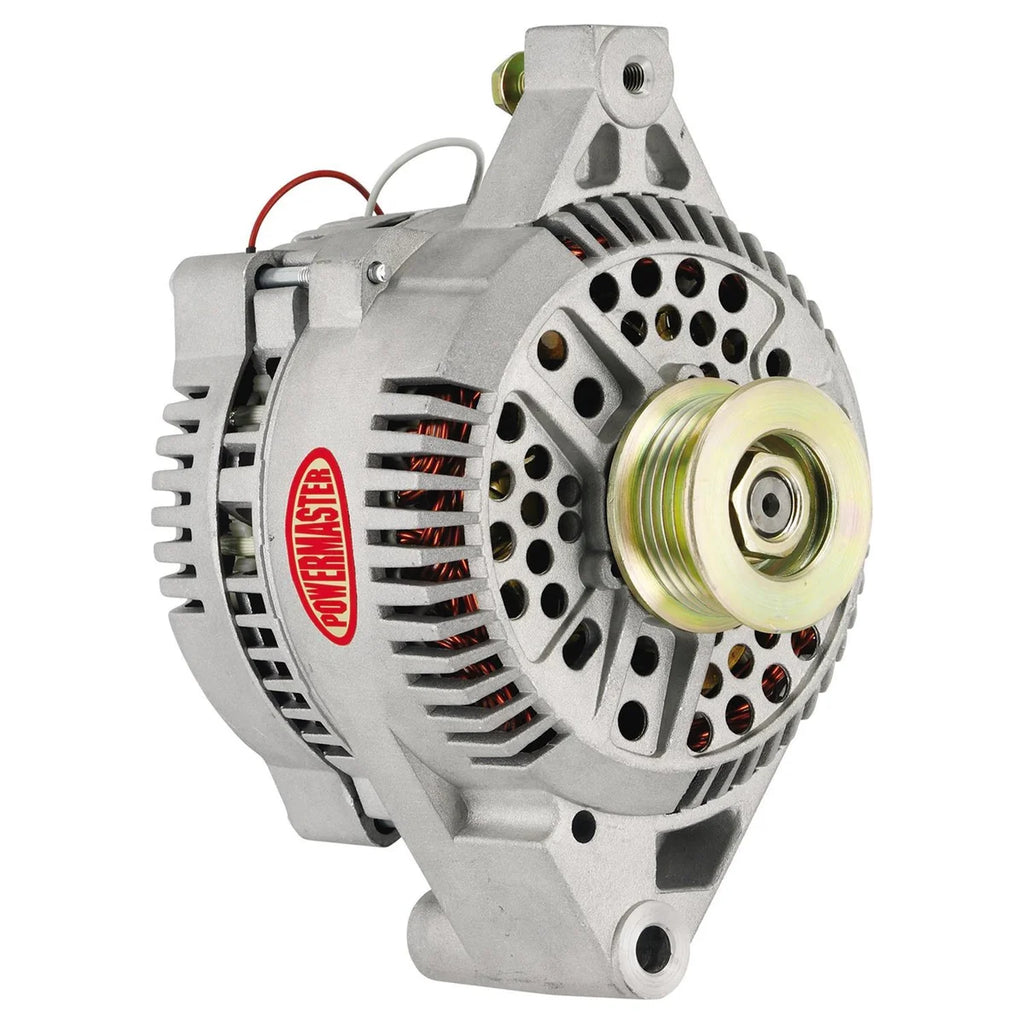 Power Master Ford 140amp Alternator 1-Wire 6-Groove Serp. 77611