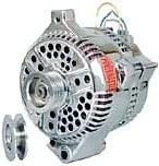 Power Master Ford 3G 140 Amp Alterntr Chrome  1-Wire 177711
