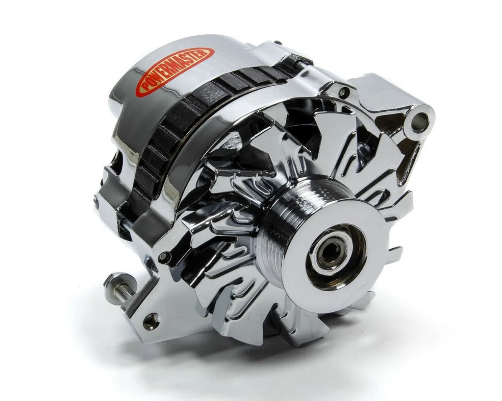 Power Master GM TPI Chrome Alternator 105 Amp 17802