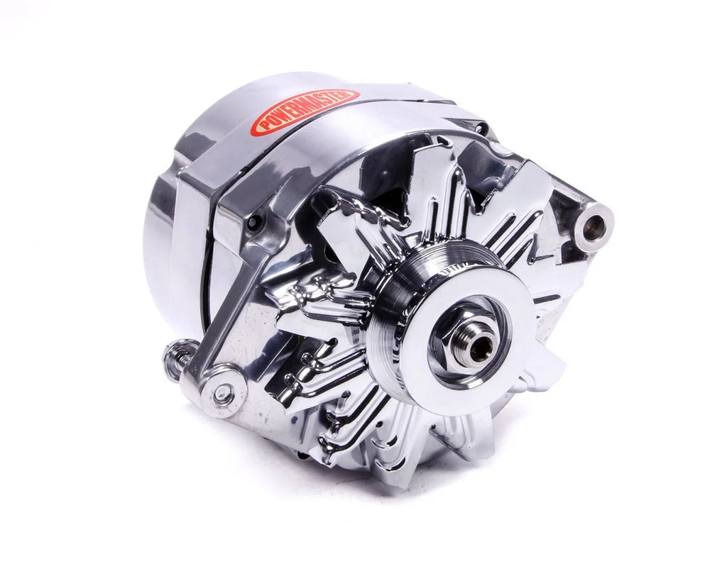 Power Master Polished Delco 150amp Alternator 1 Wire 67293
