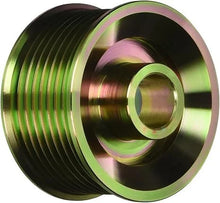 Load image into Gallery viewer, Power Master Pulley 8-Groove Yellow Zinc 58mm OD 108