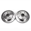 Load image into Gallery viewer, Power Stop 00-01 Dodge Ram 1500 Front Evolution Drilled &amp; Slotted Rotors - Pair - Main Product View