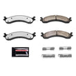 Load image into Gallery viewer, Power Stop 00-02 Dodge Ram 2500 Front Z36 Truck &amp; Tow Brake Pads w/Hardware - Main Product View