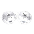 Load image into Gallery viewer, Power Stop 00-02 Ford Expedition Rear Evolution Drilled &amp; Slotted Rotors - Pair - Main Product View