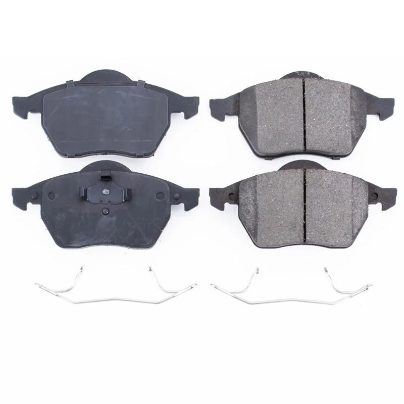 Power Stop 00-03 Audi TT Front Z17 Evo Ceramic Brake Pad w/Hardware - Main Product View