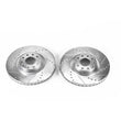 Load image into Gallery viewer, Power Stop 00-04 Audi A6 Quattro Front Evolution Drilled &amp; Slotted Rotors - Pair - Main Product View
