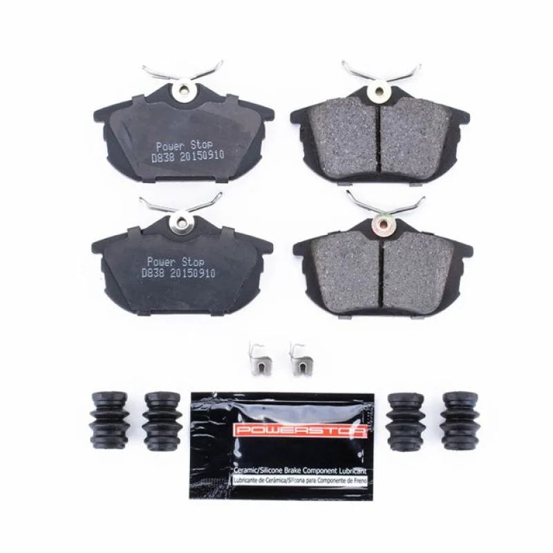Power Stop 00-04 Volvo S40 Rear Z23 Evolution Sport Brake Pads w/Hardware - Main Product View