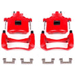 Load image into Gallery viewer, Power Stop 00-05 Buick LeSabre Front Red Calipers w/Brackets - Pair - Main Product View