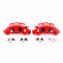 Load image into Gallery viewer, Power Stop 00-05 Ford Excursion Front Red Calipers w/Brackets - Pair - Main Product View