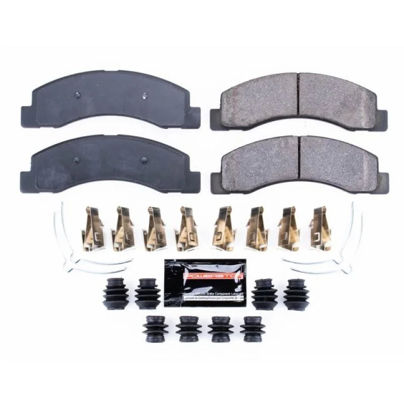 Power Stop 00-05 Ford Excursion Front Z23 Evolution Sport Brake Pads w/Hardware - Main Product View