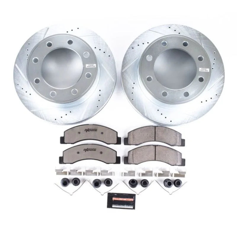 Power Stop 00-05 Ford Excursion Front Z36 Truck & Tow Brake Kit - Main Product View