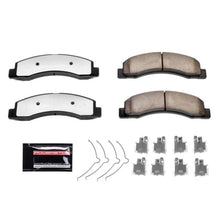 Load image into Gallery viewer, Power Stop 00-05 Ford Excursion Front Z36 Truck &amp; Tow Brake Pads w/Hardware - Main Product View