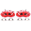 Load image into Gallery viewer, Power Stop 00-05 Ford Excursion Rear Red Calipers w/Brackets - Pair - Main Product View