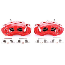 Load image into Gallery viewer, Power Stop 00-05 Ford Excursion Rear Red Calipers w/Brackets - Pair - Main Product View