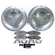 Load image into Gallery viewer, Power Stop 00-05 Ford Excursion Rear Z36 Truck &amp; Tow Brake Kit - Main Product View