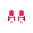 Load image into Gallery viewer, Power Stop 00-06 Audi TT Quattro (w/Non Vented Rotors Only) Rear Red Calipers w/Brackets - Pair - Main Product View