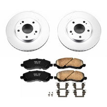 Load image into Gallery viewer, Power Stop 01-05 Chrysler Sebring Front Z17 Evolution Geomet Coated Brake Kit - Main Product View