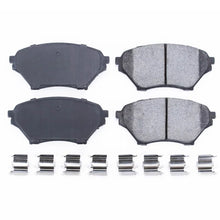 Load image into Gallery viewer, Power Stop 01-05 Mazda Miata Front Z17 Evolution Ceramic Brake Pads w/Hardware - Main Product View