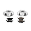 Load image into Gallery viewer, Power Stop 01-07 Chrysler Town &amp; Country Rear Z23 Evolution Sport Brake Kit - Main Product View