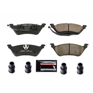 Power Stop 01-07 Chrysler Town & Country Rear Z23 Evolution Sport Brake Pads w/Hardware - Main Product View