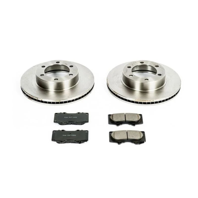 Power Stop 01-07 Toyota Sequoia Front Autospecialty Brake Kit - Main Product View