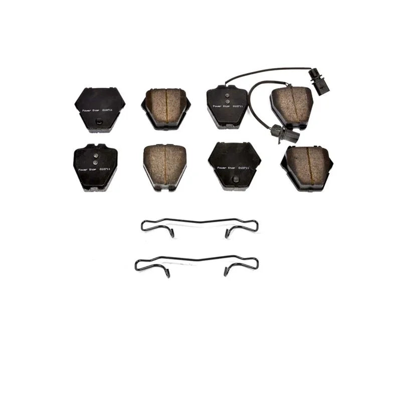 Power Stop 02-04 Audi A6 Front Z17 Evo Ceramic Brake Pad w/Hardware - Main Product View