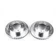 Load image into Gallery viewer, Power Stop 02-04 Chevrolet Avalanche 2500 Front Evolution Drilled &amp; Slotted Rotors - Pair - Main Product View