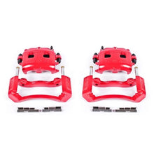 Load image into Gallery viewer, Power Stop 02-05 Dodge Ram 1500 Front Red Calipers w/Brackets - Pair - Main Product View