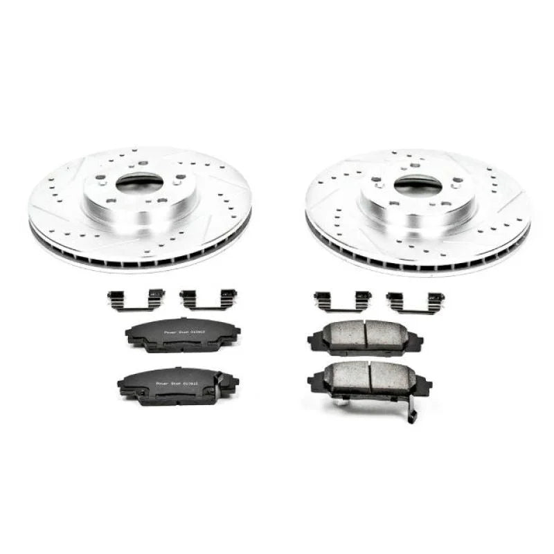 Power Stop 02-06 Acura RSX Front Z23 Evolution Sport Brake Kit - Main Product View