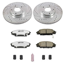 Load image into Gallery viewer, Power Stop 02-06 Acura RSX Front Z26 Street Warrior Brake Kit - Main Product View