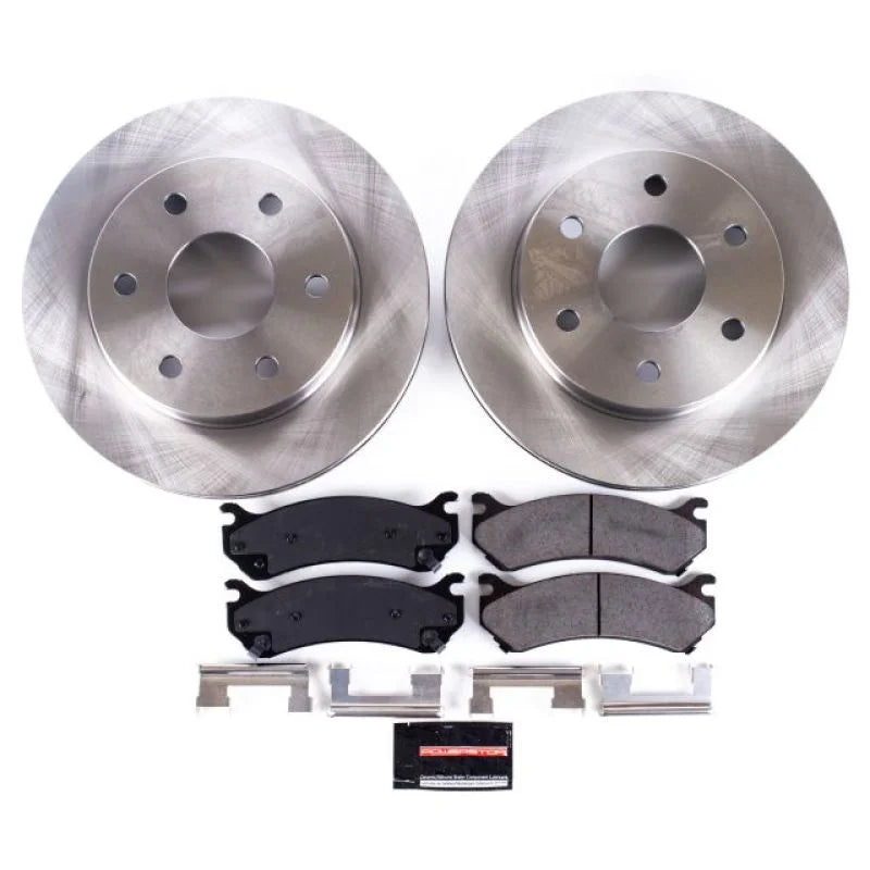 Power Stop 02-06 Cadillac Escalade Front Autospecialty Brake Kit - Main Product View
