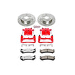 Load image into Gallery viewer, Power Stop 02-06 Cadillac Escalade Front Z36 Truck &amp; Tow Brake Kit w/Calipers