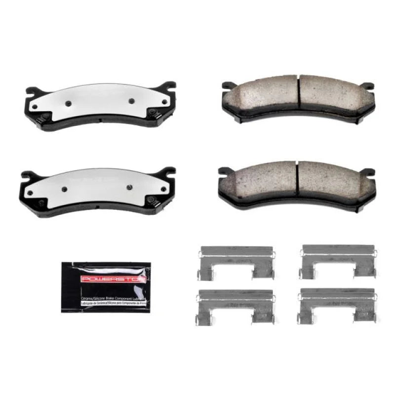 Power Stop 02-06 Cadillac Escalade Front or Rear Z36 Truck & Tow Brake Pads w/Hardware - Main Product View