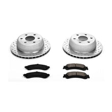 Load image into Gallery viewer, Power Stop 02-06 Cadillac Escalade Rear Z23 Evolution Sport Brake Kit - Main Product View