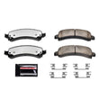 Load image into Gallery viewer, Power Stop 02-06 Cadillac Escalade Rear Z36 Truck &amp; Tow Brake Pads w/Hardware - Main Product View