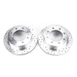 Load image into Gallery viewer, Power Stop 02-06 Chevrolet Avalanche 2500 Rear Evolution Drilled &amp; Slotted Rotors - Pair - Main Product View