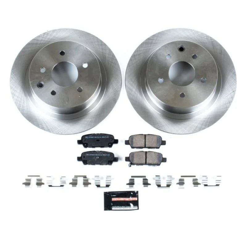 Power Stop 02-06 Nissan Altima Rear Autospecialty Brake Kit - Main Product View