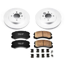 Load image into Gallery viewer, Power Stop 02-07 Mitsubishi Lancer Front Z17 Evolution Geomet Coated Brake Kit - Main Product View