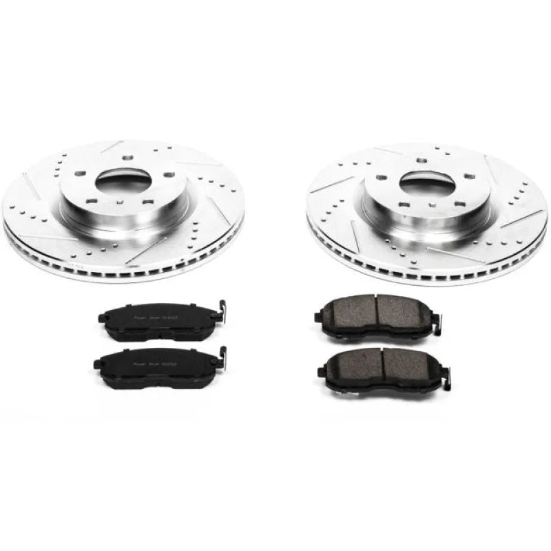 Power Stop 03-05 Infiniti G35 Front Z23 Evolution Sport Brake Kit - Main Product View