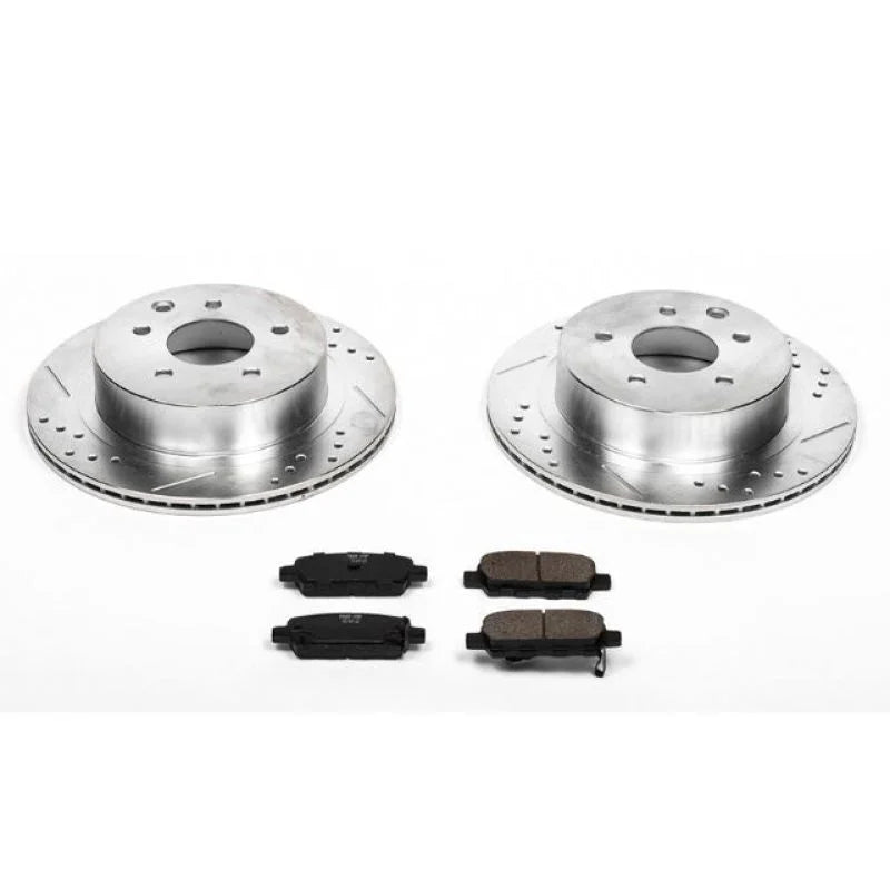 Power Stop 03-05 Infiniti G35 Rear Z23 Evolution Sport Brake Kit - Main Product View