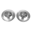 Load image into Gallery viewer, Power Stop 03-06 Mercedes-Benz CL500 Rear Evolution Drilled &amp; Slotted Rotors - Pair - Main Product View