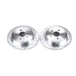 Load image into Gallery viewer, Power Stop 03-07 Chrysler PT Cruiser Rear Evolution Drilled &amp; Slotted Rotors - Pair - Main Product View