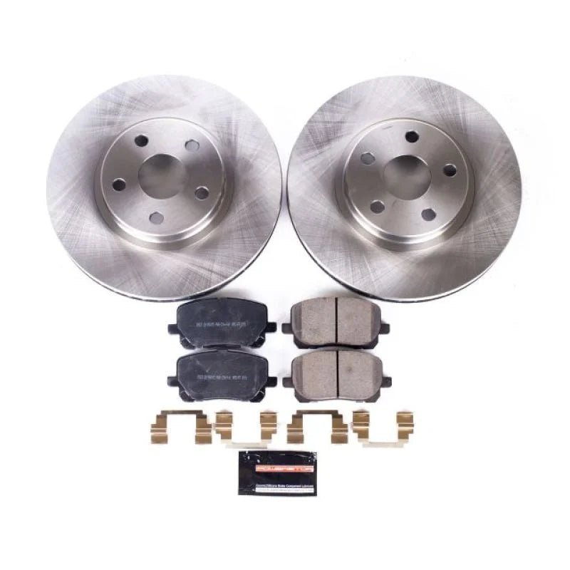 Power Stop 03-08 Pontiac Vibe Front Autospecialty Brake Kit - Main Product View