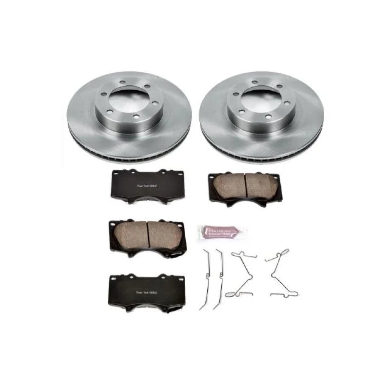 Power Stop 03-09 Lexus GX470 Front Autospecialty Brake Kit - Main Product View