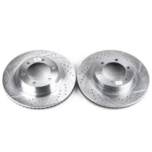 Load image into Gallery viewer, Power Stop 03-09 Lexus GX470 Front Evolution Drilled &amp; Slotted Rotors - Pair - Main Product View