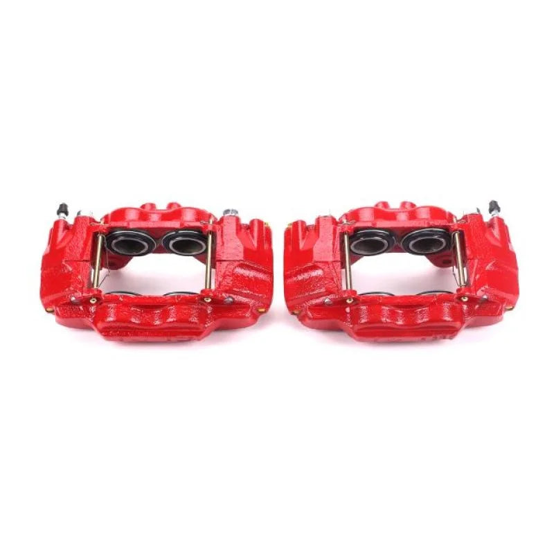 Power Stop 03-09 Lexus GX470 Front Red Calipers w/o Brackets - Pair - Main Product View