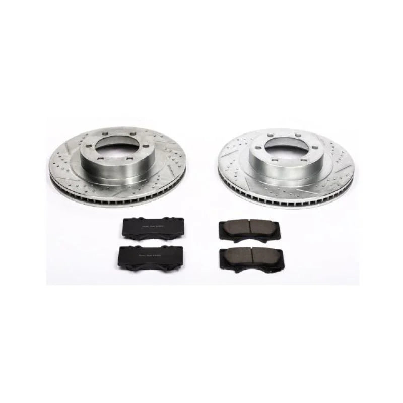 Power Stop 03-09 Lexus GX470 Front Z23 Evolution Sport Brake Kit - Main Product View