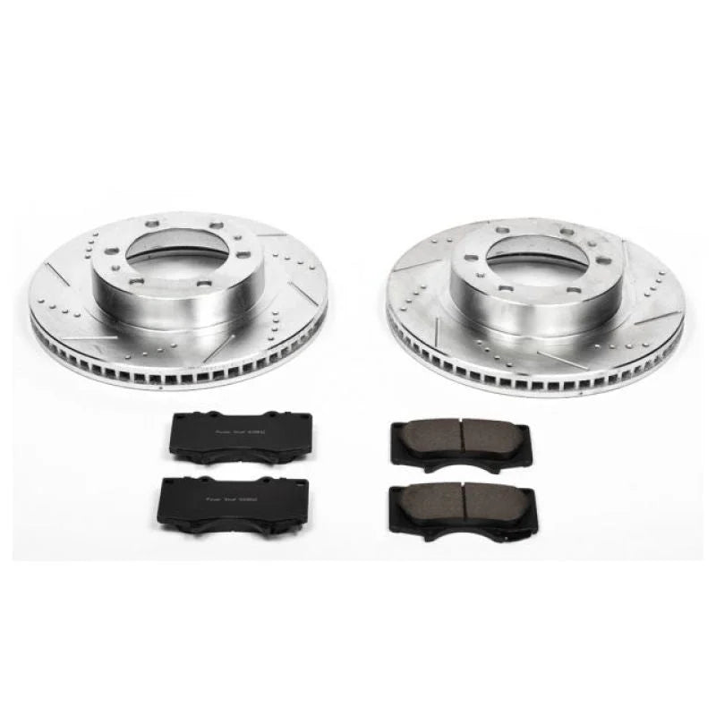 Power Stop 03-09 Toyota 4Runner Front Z23 Evolution Sport Brake Kit - Main Product View