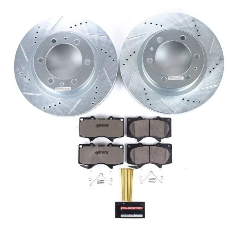 Power Stop 03-09 Toyota 4Runner Front Z36 Truck & Tow Brake Kit - Main Product View